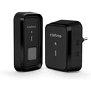 Campainha Sem Fio Com Bateria CIB 101 Preto Intelbras