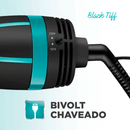 Escova Secadora Mondial Black Tiff ES-16, Preto/Azul Bivolt
