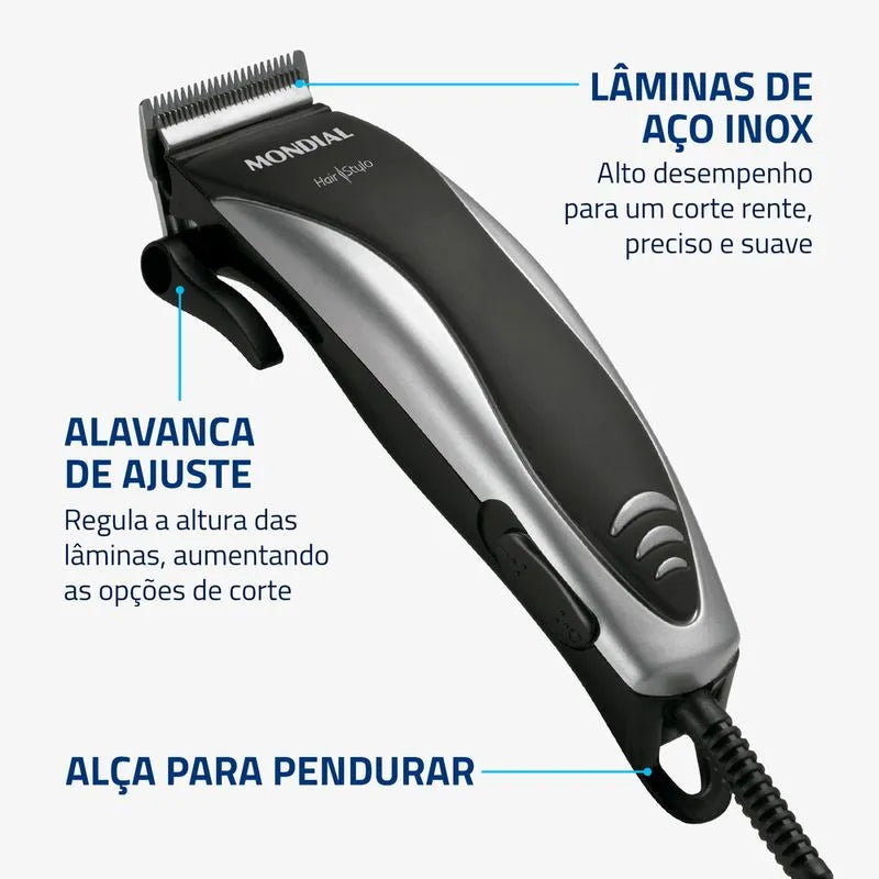 Cortador de Cabelos Mondial Hair Stylo CR-02