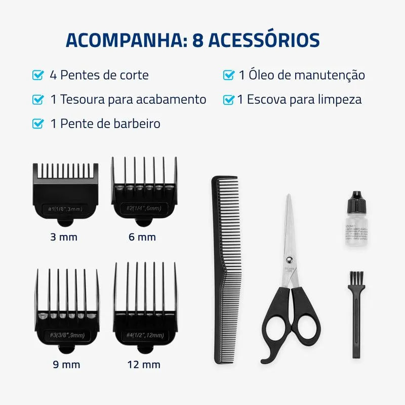 Cortador de Cabelos Mondial Hair Stylo CR-02