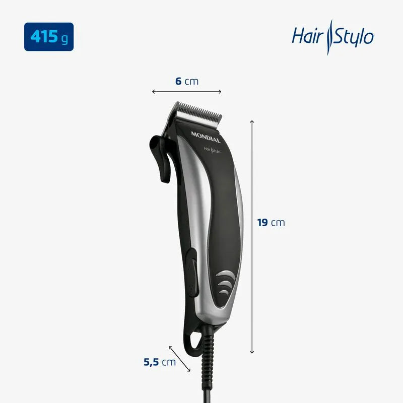 Cortador de Cabelos Mondial Hair Stylo CR-02