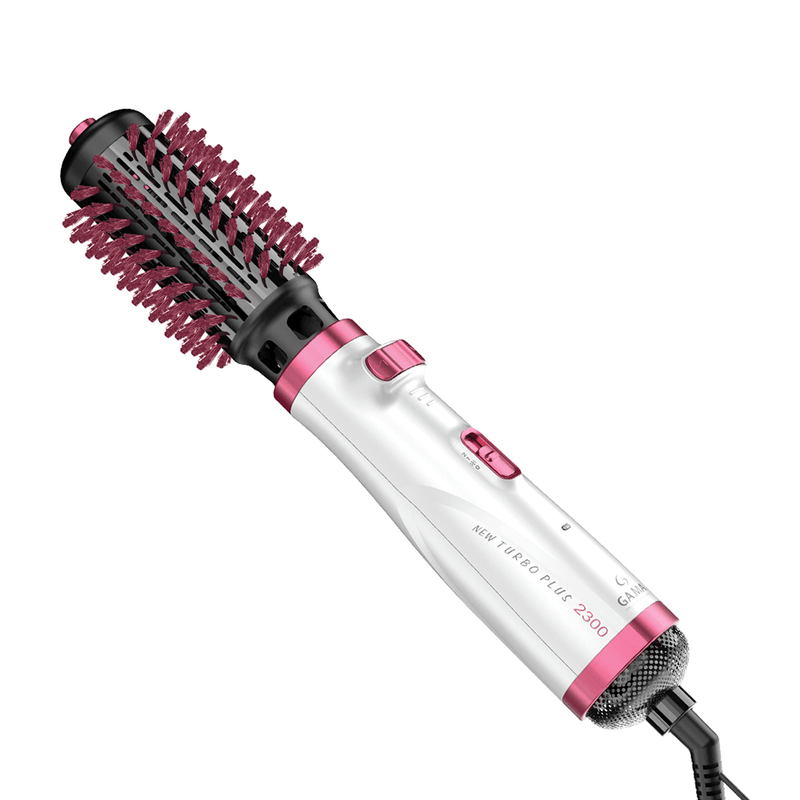 Escova Rotativa Gama New Turbo Plus 2300 1.100W, Branco / Rosa 220