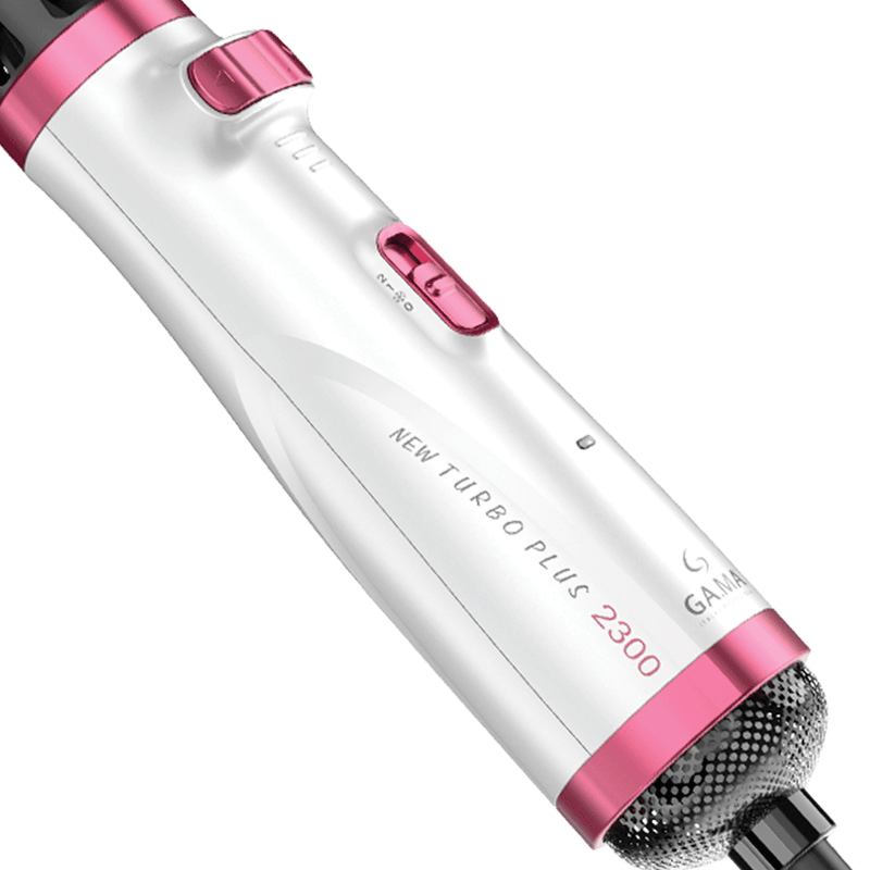 Escova Rotativa Gama New Turbo Plus 2300 1.100W, Branco / Rosa 220