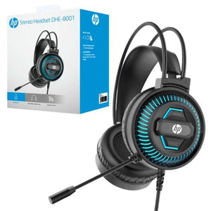 HEADSET HP DHE-8001 GAMER USB/P2/P3 (PRETO)