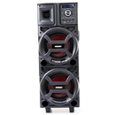 Caixa de Som Amplificada Amvox ACA 1101 Black Duplo 8, 1100W, Bluetooth, USB, Bivolt Preta