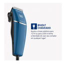 Cortador de Cabelos Pratic Style, Mondial, Azul, Bivolt - CR-10-BI