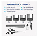 Cortador de Cabelos Pratic Style, Mondial, Azul, Bivolt - CR-10-BI