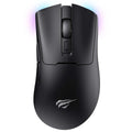 HAVIT MOUSE GAMER TRI-MODE MS966SE BLACK, SEM FIO E COM FIO, USB, BLUETOOTH, WIRELESS, 2.4GHz, RGB