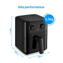 FRITADEIRA ELÉTRICA AIR FRYER QUAD FRY ELGIN – 4,2 L, 1400W