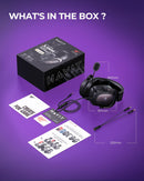 HAVIT HEADPHONE FONE DE OUVIDO H2002d, GAMER, COM MICROFONE, FALANTE 53mm