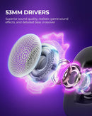 HAVIT HEADPHONE FONE DE OUVIDO H2002d, GAMER, COM MICROFONE, FALANTE 53mm