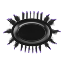 Escova Secadora Taiff Easy Oval 1200W, Preta/Lilás