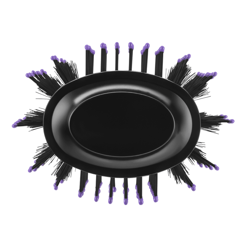 Escova Secadora Taiff Easy Oval 1200W, Preta/Lilás