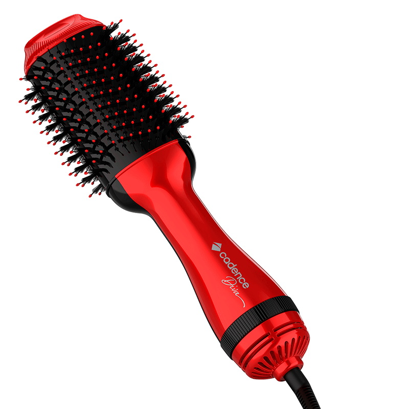 Escova Secadora Cadence Diva - ESC704, Vermelho