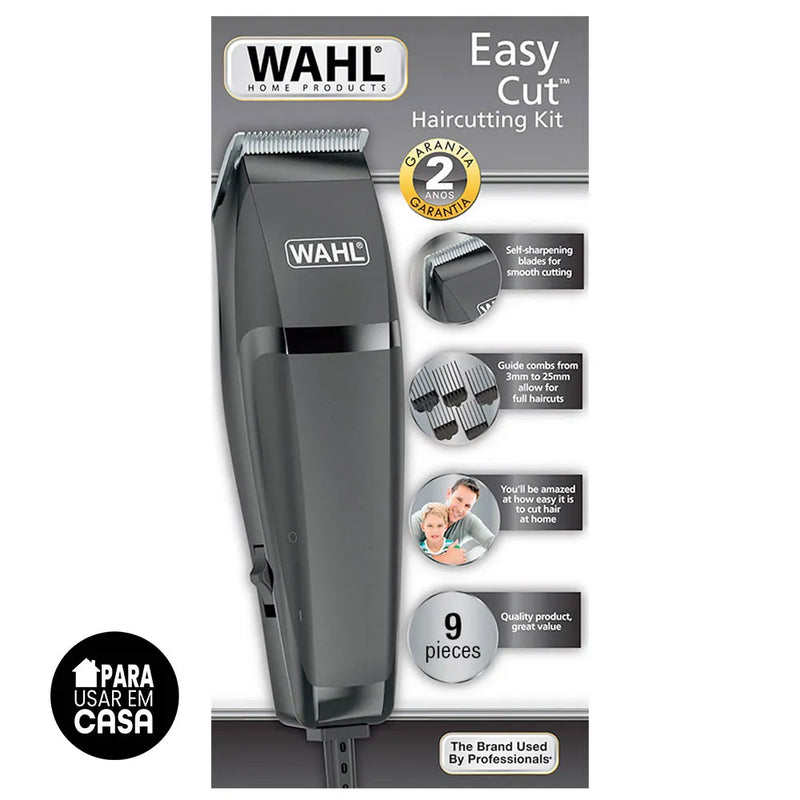 Máquina de Cortar Cabelo Easy Cut Preta Wahl