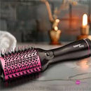 Escova Secadora Taiff Easy Oval 1200W Preta e Pink 220V