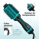 Escova Secadora Mondial Black Tiff ES-16, Preto/Azul Bivolt