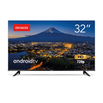Smart TV Aiwa 32", Android, HD, Borda Ultrafina, AWS-TV-32-BL-02-A Preto