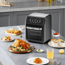Fritadeira GAABOR 12L Painel Digital 2000W Air Fryer AF-120T01 Preta 220V
